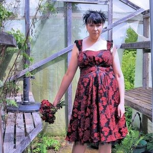 Floral Embroidered Dress